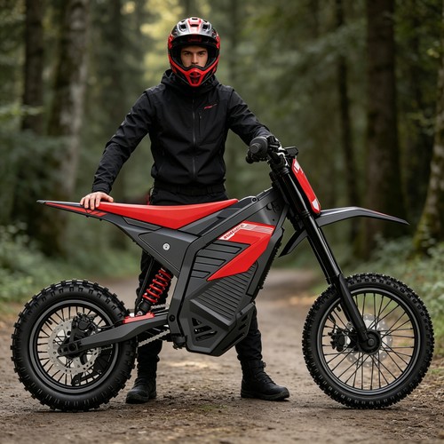 Electric dirt bike peak - dirt,