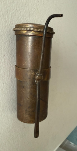 Brass vintage jewellers blow - brass,
