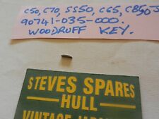HONDA WOODRUFF KEY C50,C70,SS50,C65,CB50J,CAMINO,EXPRESS etc 90741-035-000 