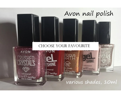 Avon nail polish enamel - nail,