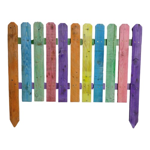 Picket fence mix colours - picket,