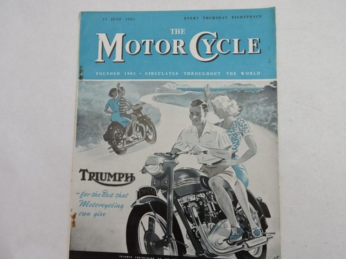 June 1951 motor cycle - june, 21