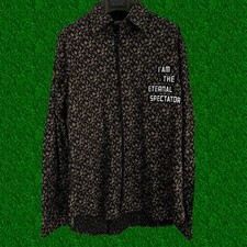 Seal Kay Dress Shirt Floral Eternal Spectator Progressive Movement Text Size L