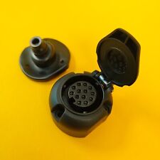 13 Pin Plastic Socket Towing Electrics Sockets for Trailers Vans Caravans Tow
