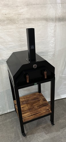 Medium table top pizza - top, oven