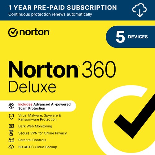 Norton 360 deluxe - norton,