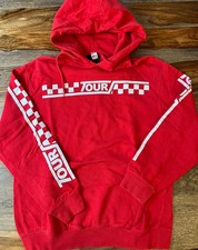 Justin Bieber red hoodie