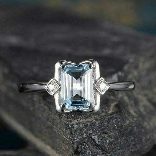 Solitaire engagement ring - solitaire, 2ct