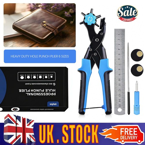 Revolving leather hole - revolving,