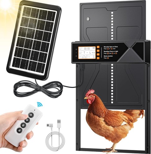 Automatic chicken coop door - coop,