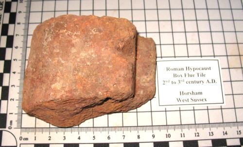 Roman bath house under - , floor