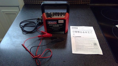 Sealey battery charger stc40 - sealey,