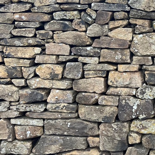 Reclaimed dry stone walling - reclaimed,
