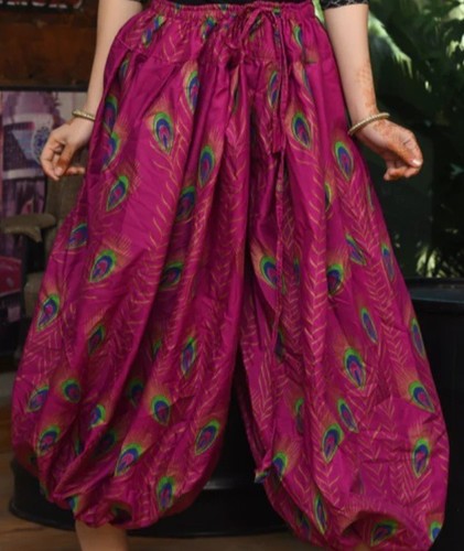 Pink peacock print - print, ren