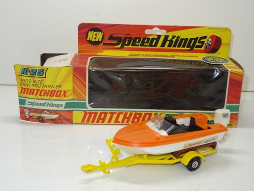 Matchbox speed kings - 25, boat