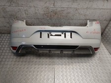 RENAULT MEGANE MK4 BFB 2017 COMPLETE REAR BUMPER WITH PARKING SENSORS WHITE QNC