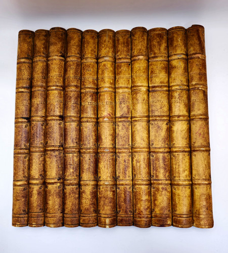 Faux resin book panel spine - resin,