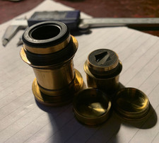 Antique Brass Microscope Nicol