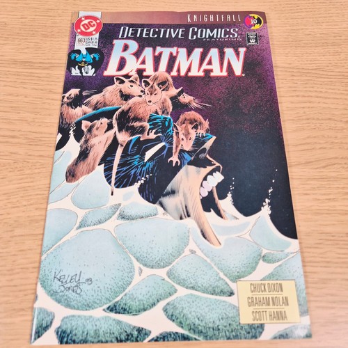 Vintage detective comics - comics, #663
