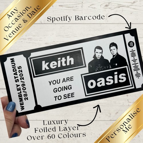 Oasis personalised mock - ,
