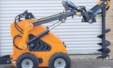 Mini Skid Auger Post Hole