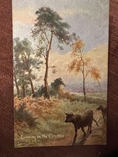 Antique postcard artist Harry