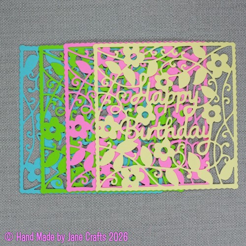 Happy birthday sentiments card - happy,