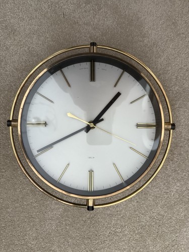 Vintage metamec wall clock - wall,