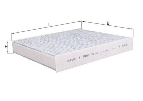 Mahle cabin air filter - , for