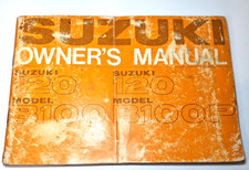 Suzuki 120 model b100p - suzuki,