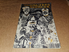 LED ZEPPELIN PINK FLOYD + BATH FESTIVAL OF BLUES/PROG MUSIC RARE 1970 PROGRAMME