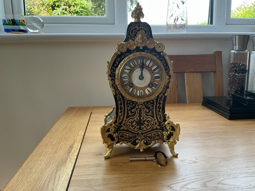 Stunning french boulle clock - stunning,