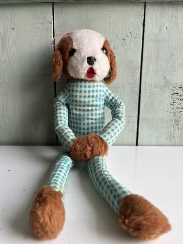 Vintage tall gingham teddy - tall,