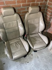 VW Golf Mk4 Recaro Seats Interior. 3 Door, Cream, Heated