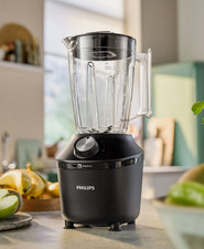 Philips Problend Crush Tech Blender, 1.25L, 2 speed settings, black 600W