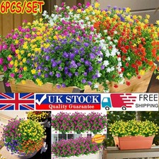 6 Bundles Artificial Flowers