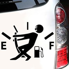 High Gas Consumption Black Car