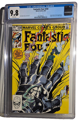 Fantastic four 258 cgc - #258,