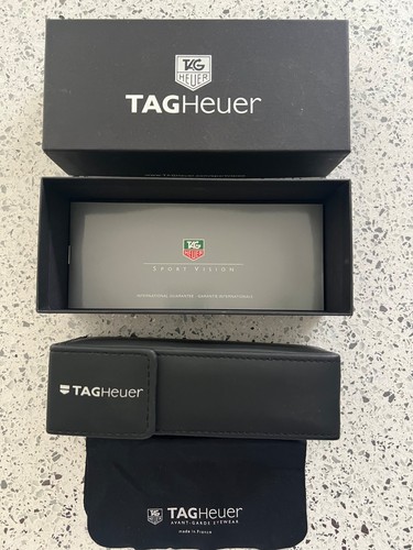 Tagheuer glasses case boxed - glasses,