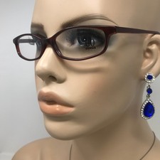 Go Eyewear 9319 Glasses Frames Brown Oval Eyeglasses Spectacles Frame Only