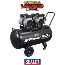 Sealey SAC10001S 100L Oil Free
