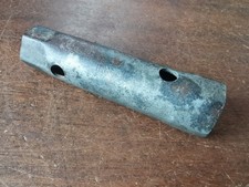 Vintage King Dick double ended Box Spanner, 7/16W X 3/8W, 4" long. 