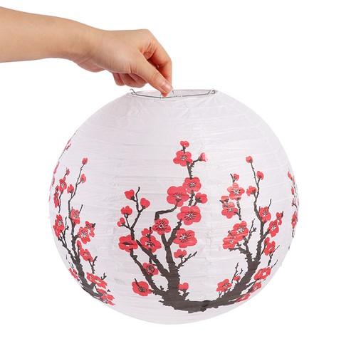 35cm plum blossom round paper - 35cm,