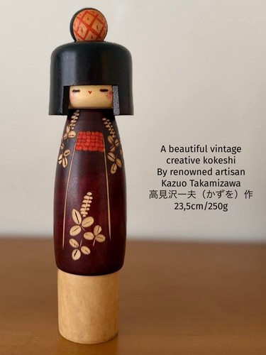 Kazuo takamizawa kokeshi hand - kokeshi,