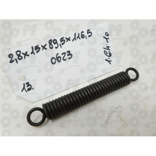 Spring traction steel - steel, stand