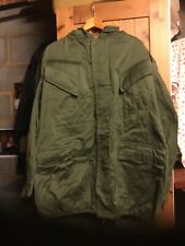 Belgian Army Parka, size 7F