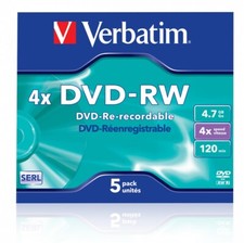 Verbatim 43285 DVD-RW SERL