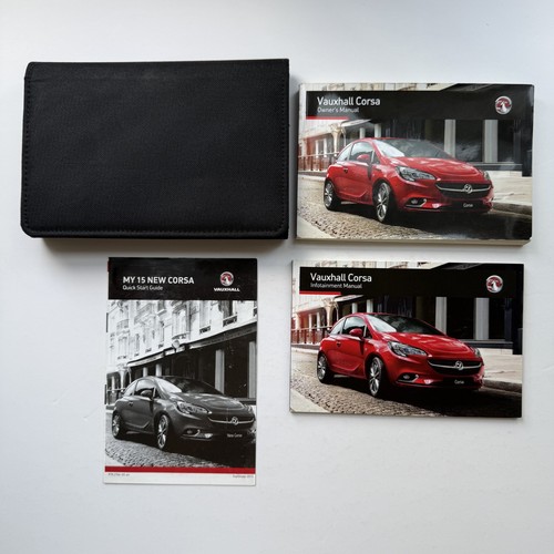 Vauxhall corsa owners manual - vauxhall,