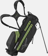 MIZUNO BR-DRI 4-WAY WATERPROOF STAND BAG BLACK/GREEN BRAND NEW 2024 MODEL