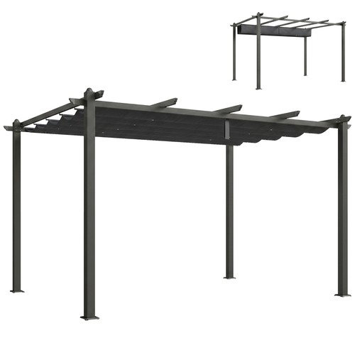 Outsunny 4m aluminium - x,